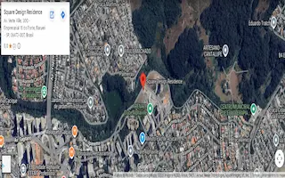 Localização Square Design Residence